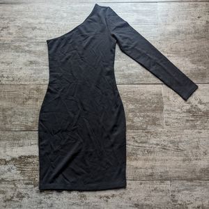& OTHER STORIES One Shoulder Long Sleeve Bodycon Dress